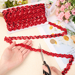 Polyester Paillette Beads&nbsp;OCOR-WH20012-13I