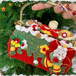 クリスマステーマのDIYジュエリー製作キット  パイプクリーナーを含む  木製フレームコネクター  アルミベルチャーム  プラスチックパール調ビーズ  樹脂カボション  真鍮製リング  ポリエステルコード携帯ストラップ  ミックスカラー&nbsp;DIY-SC0032-75