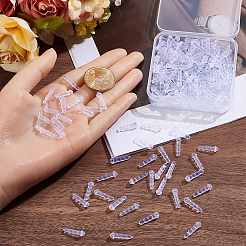 200 個のプラスチックモバイル防塵プラグ  透明  16mm&nbsp;FIND-CN0002-61