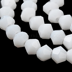 Opaque Solid Color Imitation Jade Glass Beads Strands&nbsp;LS-EGLA-A039-P4mm-D15