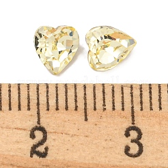 Glass Rhinestone Cabochons&nbsp;RGLA-L029-16B-213