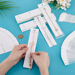 120Pcs Paper Jewelry Display Cards for Bracelets&nbsp;CDIS-PH0001-74A