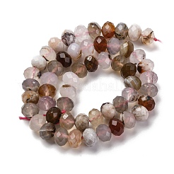 Natural Cherry Blossom Agate Beads Strands&nbsp;G-K380-A42-03