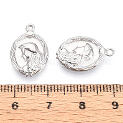 304 Stainless Steel Pendants&nbsp;STAS-T065-75P