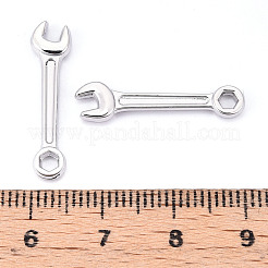 合金ペンダント  ペンチ  カドミウムフリー＆ニッケルフリー＆鉛フリー  プラチナ  24x6x2mm  穴：2mm&nbsp;X1-PALLOY-N176-116P