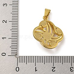 Ion Plating(IP) 304 Stainless Steel Pendants&nbsp;STAS-U024-G-02C