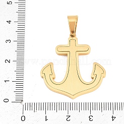 304 Stainless Steel Pendants&nbsp;STAS-B137-01G