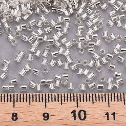 Glass Bugle Beads&nbsp;SEED-S032-08A-21