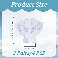 Gauze Lady Tulle Lace Oversleeve&nbsp;AJEW-WH0661-47B