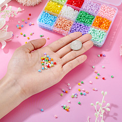 180G 12 Colors Baking Paint Glass Seed Beads&nbsp;SEED-TA0001-55