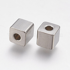 Tarnish Resistant 304 Stainless Steel Beads&nbsp;STAS-F195-027P-5x5mm