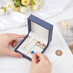 1Pc PU Leather Jewelry Boxes&nbsp;CON-CL0001-17