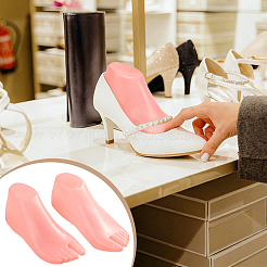 Plastic Mannequin Foot Display Stands for Socks&nbsp;AJEW-WH0871-14