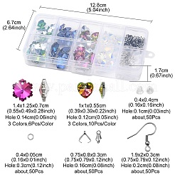 DIY Bling Star & Snowflake Earring Making Kit&nbsp;DIY-YW0006-56