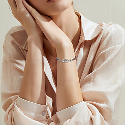 1Pc 304 Stainless Steel Perfume Diffuser Column Link Bracelets&nbsp;BJEW-FG0001-08B