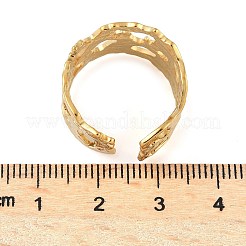 304 Stainless Steel Open Cuff Rings for Women&nbsp;RJEW-U060-01J-G