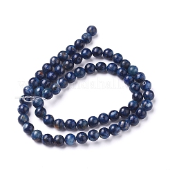 Natural Kyanite/Cyanite/Disthene Beads Strands&nbsp;G-D0006-C06-6mm-01