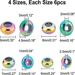 PVD Vacuum Plating 304 Stainless Steel Beads&nbsp;STAS-UN0014-44M