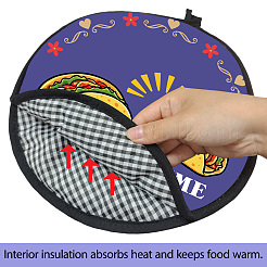 Portable Polyester Fresh Corn Insulated Lunch Bags for Corn&nbsp;AJEW-WH0705-001