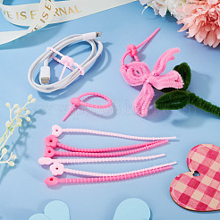 30Pcs 6 Styles Silicone Cable Zip Ties&nbsp;AJEW-TADJ0001-09