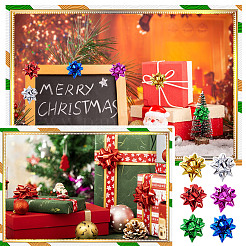 120Pcs 6 Colors Plastic Christmas Decorations&nbsp;FEPA-GA0001-02