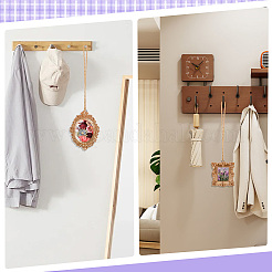 2 Sets 2 Styles Vintage Resin Hanging Photo Frame&nbsp;RESI-SP0001-21B-01