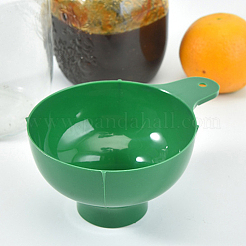 プラスチック漏斗セット2個  グリーン  135~167x100~124x63~76mm  内径：41.5~52mm&nbsp;AJEW-BM0001-38B