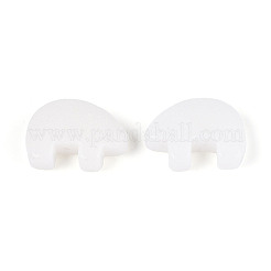 天然石ホワイトジェイドビーズ連売り  ズニベア  12~13x18.5~19.5x6~6.5mm  穴：1mm  約28~33個/連  12.99~16.54インチ（33~42cm）&nbsp;G-F783-G10-01-01