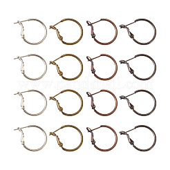 Brass Hoop Earrings&nbsp;KK-CD0001-10