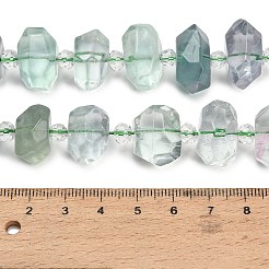 Natural Fluorite Beads Strands&nbsp;GG-CBAC18C-A01-01