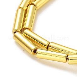 Synthetic Non-magnetic Hematite Beads Strands&nbsp;G-M095-I01-01G