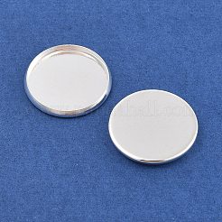 Brass Plain Edge Bezel Cups&nbsp;KK-L005-A-S