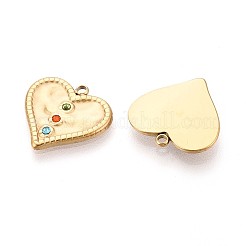 304 Stainless Steel Pendants&nbsp;STAS-N109-184G