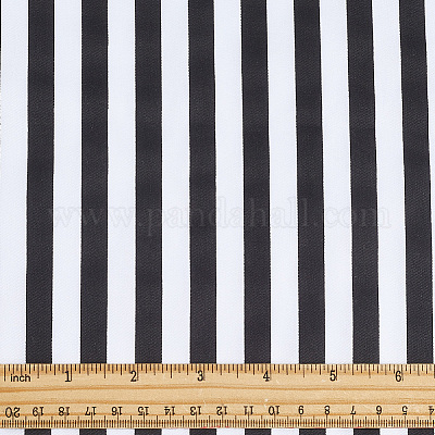 Cotton Fabric with Strip Pattern&nbsp;DIY-PH0037-96F-1