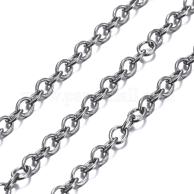 Brass Cable Chains&nbsp;CHC-034Y-B-NF-1