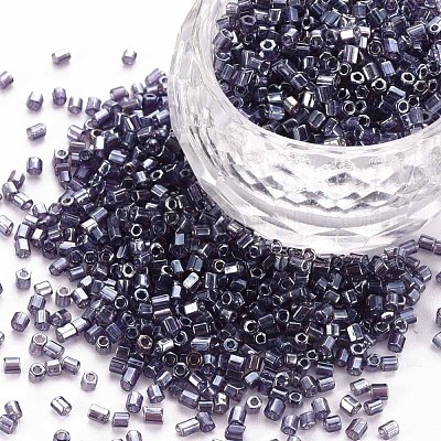 Glass Bugle Beads&nbsp;SEED-S032-11A-111A-1