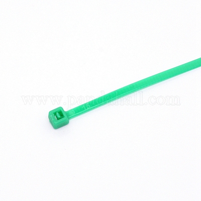 プラスチックケーブルタイ  タイラップ  ジップタイ  グリーン  100x4.5x3.5mm  100個/袋&nbsp;KY-CJC0004-01B-1