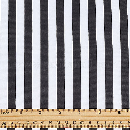 Cotton Fabric with Strip Pattern&nbsp;DIY-PH0037-96F-1