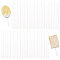 Acrylic Ice Cream Sticks, Clear, 115x10.5x2.5mm