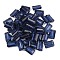K9 Glass, Imitation Austrian Crystal Beads, Grade AAA, Faceted, Rectangle, Prussian Blue, 10x15.5x7mm, Hole: 0.9~1mm