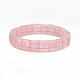 Natural Rose Quartz Gemstone Stretch Bracelets&nbsp;BJEW-F406-B04-2