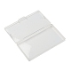 クリアプラスチックビーズ収納ケース  長方形  透明  15x8x1.85cm&nbsp;LS-CON-XCP0002-15-2