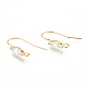 Brass Earring Hook&nbsp;ZIRC-Q019-006G-1