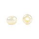 ガラスシードビーズ  セイロン  ラウンド  レモンシフォン  6/0  4mm  穴：1.5mm  約4500個/ポンド&nbsp;SEED-A011-4mm-142-6