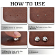 200Pcs Plastic Buttons&nbsp;KY-CL0001-01C-6