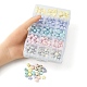 325Pcs Spray Painted Acrylic Beads&nbsp;MACR-YW0002-55-3