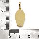 Brass Shell Pendants&nbsp;KK-D328-01G-E-3