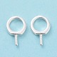 925 Sterling Silver Screw Eye Peg Bails&nbsp;STER-D035-42S-4