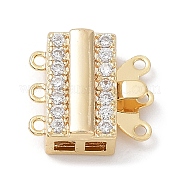 Wholesale Brass Micro Pave Clear Cubic Zirconia Links