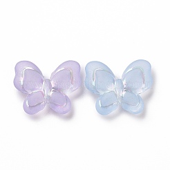 Transparent Frosted Acrylic Beads&nbsp;OACR-P013-32M